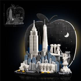 Stavebnica LEGO® Architecture 21066 New York – Velké jablko 

 obrázok produktu 2 z 9