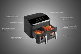 Fritéza teplovzdušná Concept FR4500, 10 l čierna

 obrázok produktu 7 z 8
