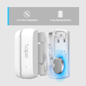 Senzor TP-Link Tapo T110, Smart okenné/dverné 

 obrázok produktu 3 z 6