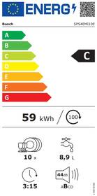 Umývačka riadu Bosch SPS4EMI10E  EfficientDry nerez

 obrázok produktu 1 z 15