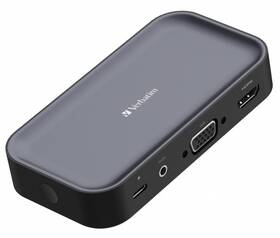Adaptér Verbatim Share my Screen WDA-01, USB-C, 1080 p 

 obrázok produktu 3 z 11