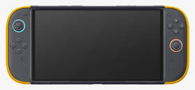 Puzdro Spigen Nano Pop Blueberry Navy  - Nintendo Switch 2 modré/oranžové

 obrázok produktu 8 z 19