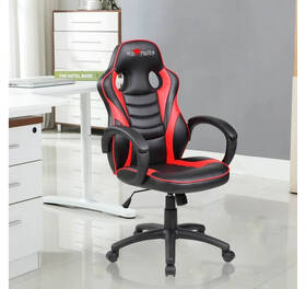 Herná stolička Red Fighter C6 čierna/červená

 obrázok produktu 7 z 9