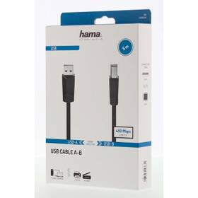 Kábel Hama USB / USB-B, 5m čierny

 obrázok produktu 1 z 1