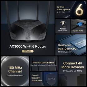 Router Mercusys MR80X čierny

 obrázok produktu 3 z 8