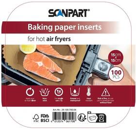 Papierové formy Scanpart SCA2910070004, 16 × 16 cm, 100 ks hnedá

 obrázok produktu 1 z 3