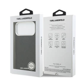 Kryt na mobil Karl Lagerfeld Grained PU Repeated Logo MagSafe na Apple iPhone 17 Pro Max čierny

 obrázok produktu 7 z 7