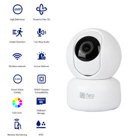 IP kamera IMMAX NEO LITE Smart Security biela

 obrázok produktu 6 z 8
