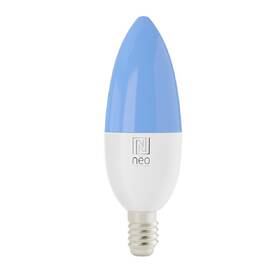 Inteligentná žiarovka IMMAX NEO SMART LED E14 6W RGB+CCT farebná a biela, stmievateľná, WiFi 

 obrázok produktu 4 z 10