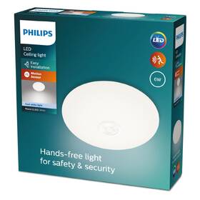 LED stropné svietidlo Philips Mauve CL252, senzor pohybu, 6W, neutrálna biela biele

 obrázok produktu 1 z 1