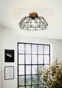 LED stropné svietidlo Eglo Padstow čierne/drevené

 obrázok produktu 1 z 1