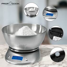 Kuchynská váha Profi Cook KW 1040 nerez

 obrázok produktu 2 z 4