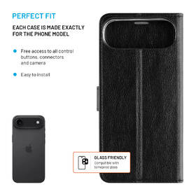 Puzdro na mobil flipové FIXED Opus na Apple iPhone Air čierne

 obrázok produktu 2 z 7
