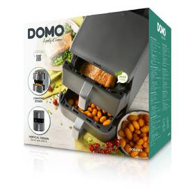 Fritéza teplovzdušná Domo DO549FR, 3,5 + 6,5 l sivá

 obrázok produktu 19 z 19