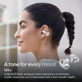 Slúchadlá Shokz OpenDots 2, Bluetooth sivá

 obrázok produktu 5 z 8