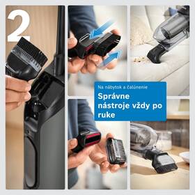 Tyčový vysávač Bosch BHH4GN28 Flexxo 28 Vmax sivý

 obrázok produktu 15 z 18