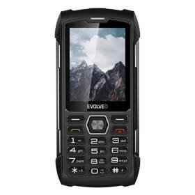 Mobilný telefón Evolveo StrongPhone H1 čierna farba
