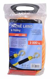 Lano ťažné Compass 3000 kg s karabinami 

 obrázok produktu 1 z 1