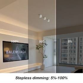 LED stropné svietidlo IMMAX NEO LITE RONDATES SMART, 11,5cm, 18W, 1458lm, s podporou BEACON, Wi-Fi, TUYA biele

 obrázok produktu 5 z 7