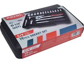Sada gola kľúčov Extol Premium 1/4" 8818309 (19 ks) 

 obrázok produktu 1 z 3