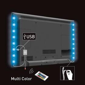 LED pásik Solight pre TV, 2x 50cm, RGB, USB, diaľkový ovládač 

 obrázok produktu 1 z 1