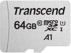 Pamäťová karta Transcend 300S microSDXC 64GB UHS-I U1 (95R/25W) + adapter 

 obrázok produktu 1 z 2