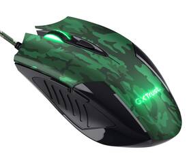 Myš Trust GXT 781 Rixa Camo Gaming & Mouse Pad čierna/zelená

 obrázok produktu 2 z 13