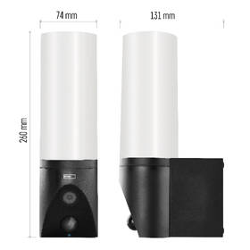 IP kamera EMOS GoSmart Vonkajší IP-310 TORCH s Wi-Fi a svetlom čierna

 obrázok produktu 6 z 9
