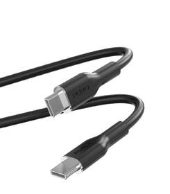 Kábel Puro Soft USB-C/USB-C 60 W, 1,5 m čierny

 obrázok produktu 1 z 1