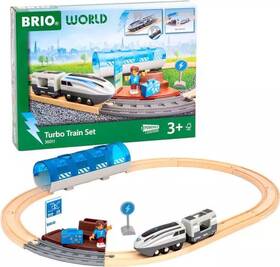 Vláčikodráha BRIO Turbo vlak 

 obrázok produktu 1 z 12