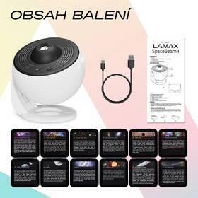Dekoratívny LED projektor LAMAX SpaceBeam 1 biely

 obrázok produktu 4 z 5