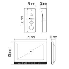 Dverný videotelefón EMOS EM-10AHD 

 obrázok produktu 9 z 14