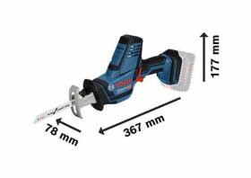 Píla chvostová Bosch Professional GSA 18 V-LI C (bez batérie) 

 obrázok produktu 2 z 6