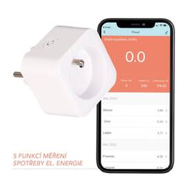 Inteligentná zásuvka IMMAX NEO LITE SMART, ZigBee, 3 ks biela

 obrázok produktu 2 z 4