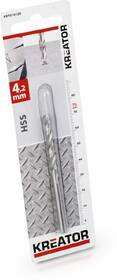Vrták Kreator KRT010109, 4,2×75 mm 

 obrázok produktu 1 z 1