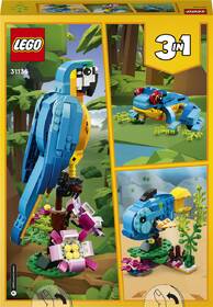 Stavebnica LEGO® Creator 3 v 1 31136 Exotický papoušek 

 obrázok produktu 6 z 8