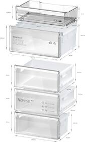 Chladnička s mrazničkou Bosch KGN392LCF PerfectFit 

 obrázok produktu 7 z 14