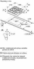 Plynová varná platňa Bosch PBH6B5K60 sivá

 obrázok produktu 10 z 10