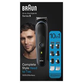 Zastrihávač multifunkčný Braun MGK5445 čierny/modrý

 obrázok produktu 3 z 9