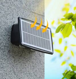 Nástenné svietidlo Solight WL917, solárne, WW + CW čierne

 obrázok produktu 3 z 5