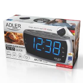 Rádiobudík Adler AD1121 čierny/strieborný

 obrázok produktu 7 z 11