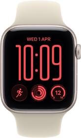 Inteligentné hodinky Apple GPS + Cellular 44 mm hviezdne biely hliník, pieskový športový remienok - S/M 

 obrázok produktu 1 z 6