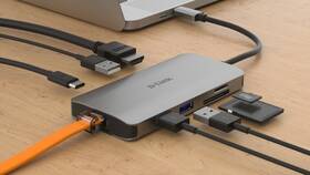 USB Hub D-Link USB-C/HDMI, 3x USB 3.0, RJ45, USB-C, SD, Micro SD 

 obrázok produktu 5 z 5