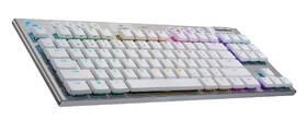 Klávesnica Logitech G915 TKL Lightspeed Tenkeyless RGB, Tactile, US biela

 obrázok produktu 3 z 3
