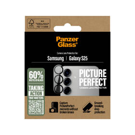 Ochranné sklo šošovky fotoaparátu PanzerGlass Camera Lens Protector na Samsung Galaxy S25 

 obrázok produktu 4 z 7