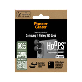 Ochranné sklo šošovky fotoaparátu PanzerGlass HoOps na Samsung Galaxy S25 Edge čierne

 obrázok produktu 3 z 3