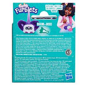 Interaktívne zvieratko Hasbro Furby Furblet  BAM-BOO biele/fialové

 obrázok produktu 3 z 6