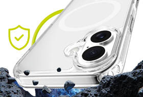 Kryt na mobil Mobile Origin Hybrid MagSafe na Apple iPhone 17 priehľadný

 obrázok produktu 6 z 9