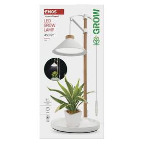 Lampa na pestovanie EMOS interiérová, 7 W, LED integrované, IP20 biela

 obrázok produktu 7 z 9