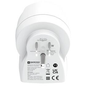 Cestovný adaptér Solight PA29PD20, USB A+C, 20 W, do Spojených štátov, typ B biely

 obrázok produktu 2 z 6